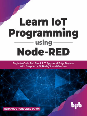 cover image of Learn IoT Programming Using Node-RED